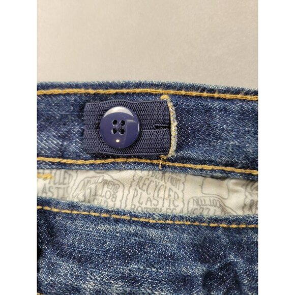 Cat & Jack Girls Jeans Elastic Adjustable Waist Size 7 JH1197 - Picture 4 of 4